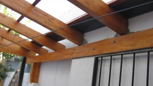 Techo de Madera para cochera