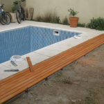 Pileta con Deck de Madera Grandy